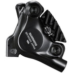 GRX BR-RX820 Hydraulic Disc Brake Caliper - Front, Flat-Mount, W/Bracket for 140/160mm Rotor (Assembled for 160mm)