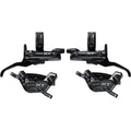 Deore XT M8200/8220 Disc Brake Upgrade Kit - Right and Left BL-M8200 Levers, Post Mount, Front and Rear BR-M8220 4-Piston Calipers