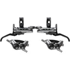 XTR M9220 Enduro Disc Brake Upgrade Kit - Right and Left BL-M9220 Levers, Post Mount, Front and Rear BR-M9220 4-Piston Calipers