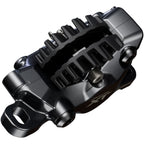 Deore XT BR-M8200 XC Disc Brake Caliper - Front or Rear, Post Mount, 2-Piston, Includes J04C-MF Finned Metal Pads, Black
