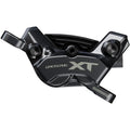Deore XT BR-M8220 Enduro Disc Brake Caliper - Front or Rear, Post Mount, 4-Piston, Includes P04C-MF Finned Metal Pads