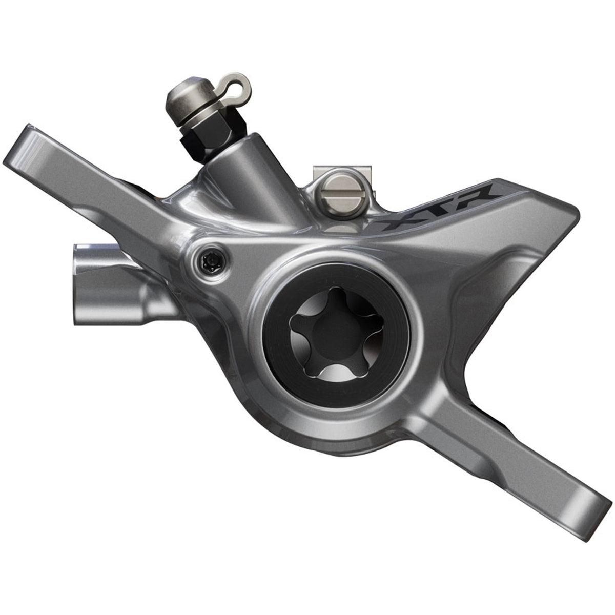 XTR BR-M9200 XC Disc Brake Caliper - Front or Rear, Post Mount, 2-Piston, Includes K04TI Metal Pads
