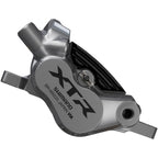 XTR BR-M9220 Enduro Disc Brake Caliper - Front or Rear, Post Mount, 4-Piston, Includes P04C-MF Finned Metal Pads