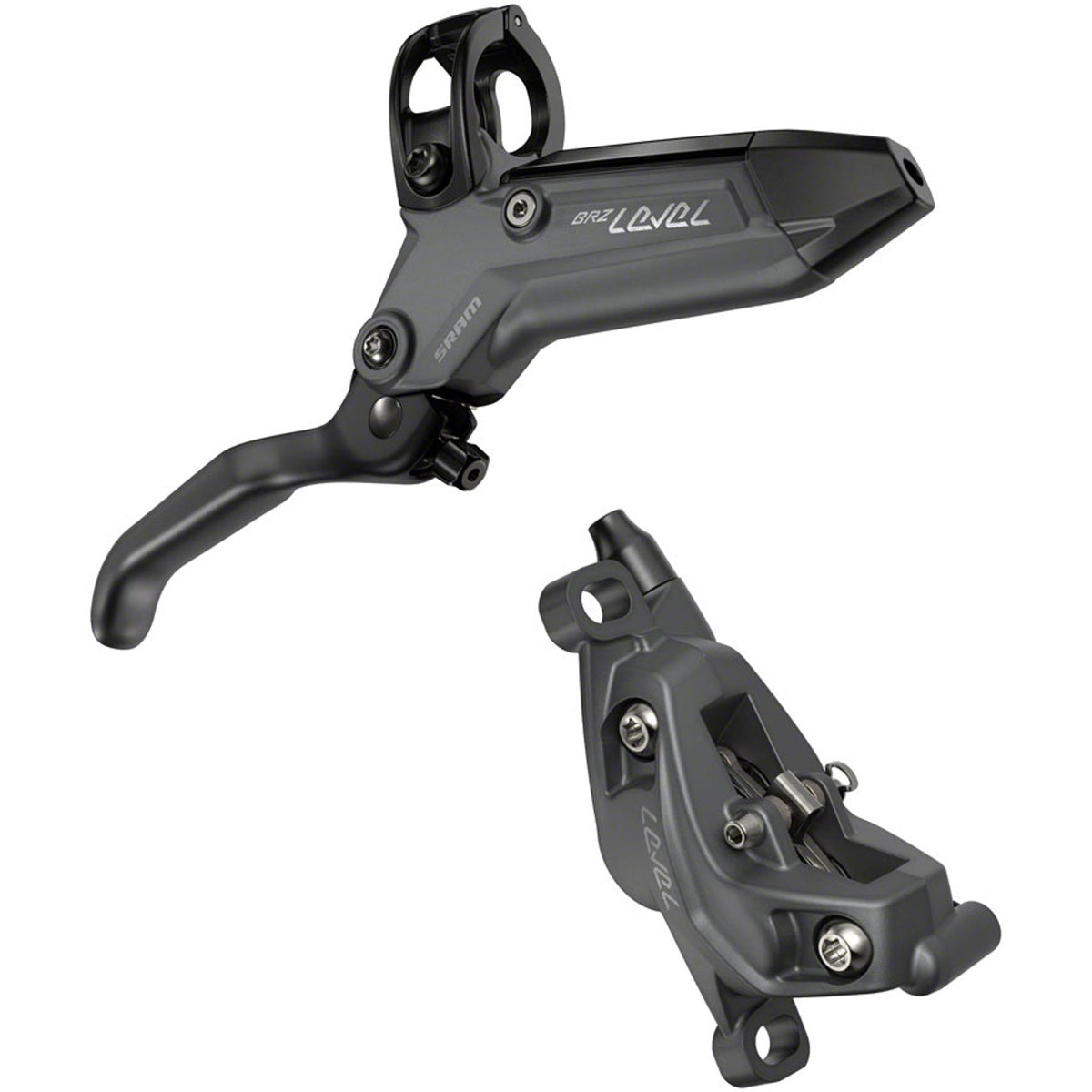 Level Bronze Stealth 4-Piston Disc Brake and Lever