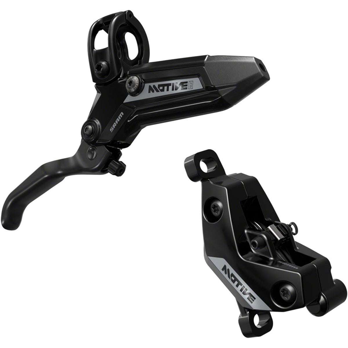 Motive Silver 4-Piston Disc Brake and Lever