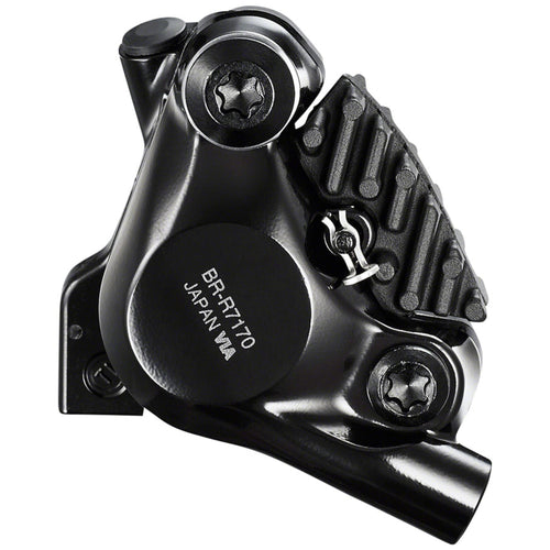 105 BR-R7170 Road Hydraulic Disc Brake Caliper - Rear or Front (Front use requires adapter-Sold separately), Flat Mount, Resin Pad