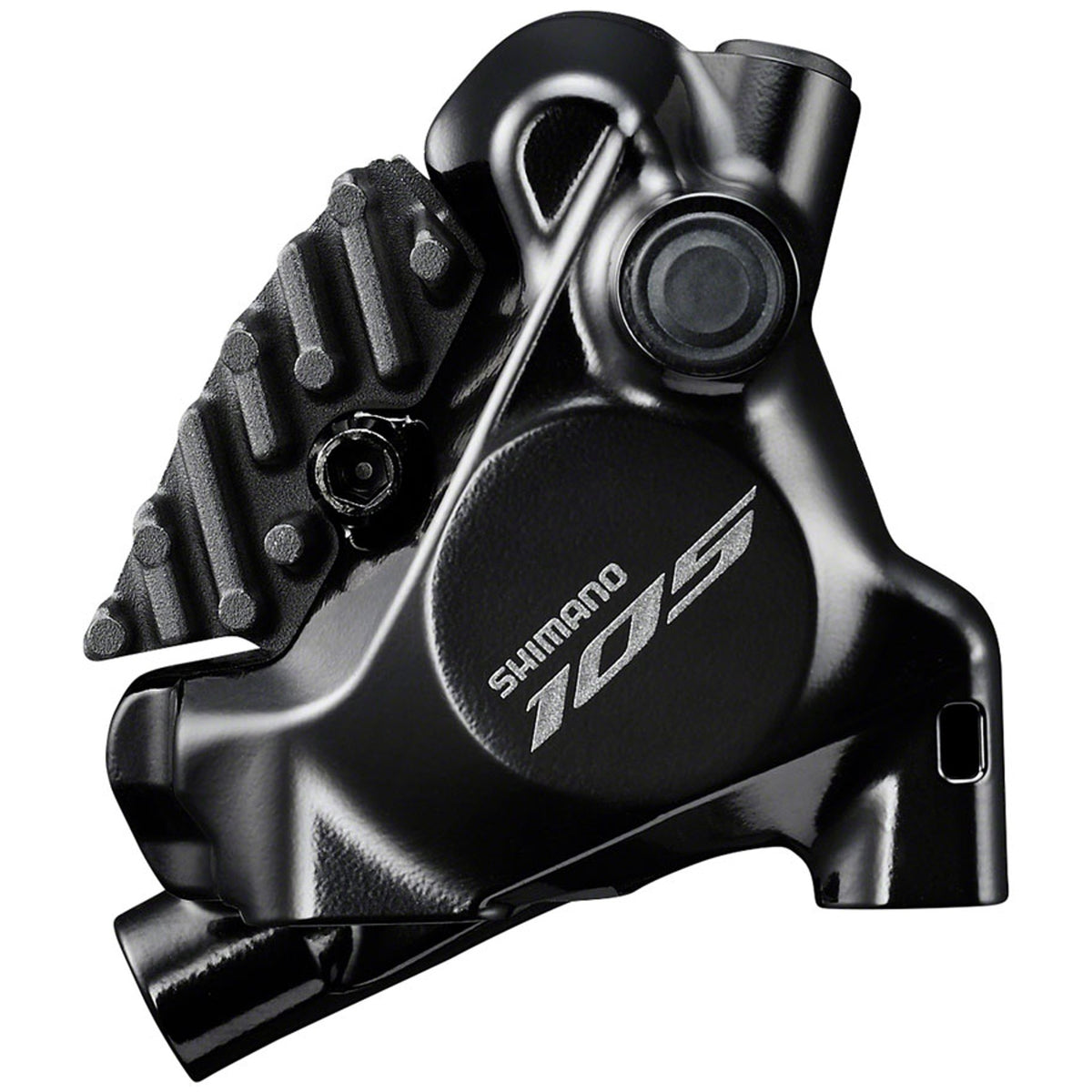 105 BR-R7170 Road Hydraulic Disc Brake Caliper - Rear or Front (Front use requires adapter-Sold separately), Flat Mount, Resin Pad