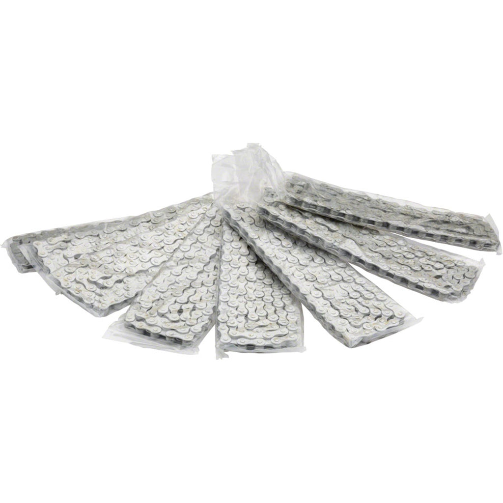 Nexus CN-NX10 Chain - Single Speed 1/2" x 1/8", 114 Links, Silver, Bulk Box of 20