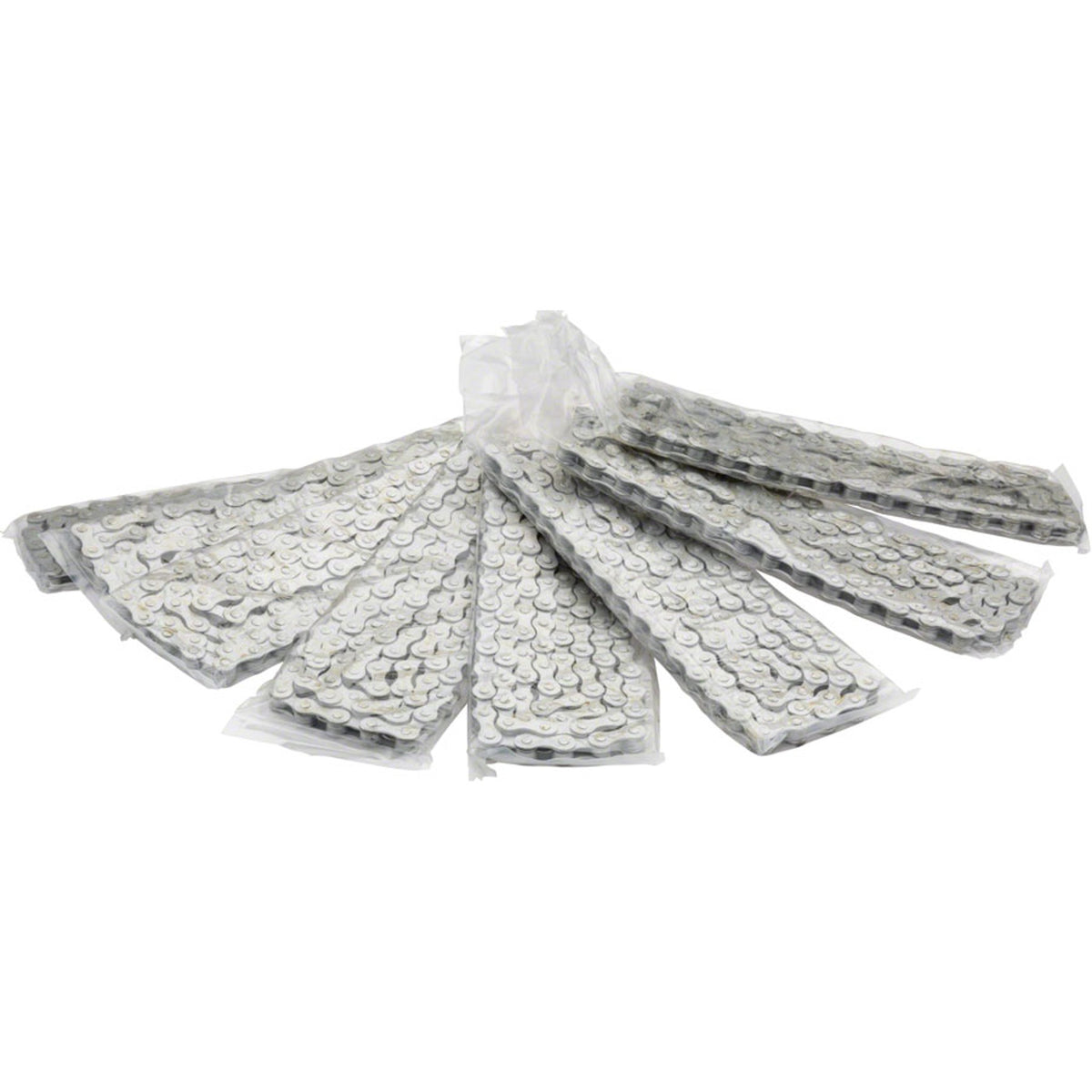 Nexus CN-NX10 Chain - Single Speed 1/2" x 1/8", 114 Links, Silver, Bulk Box of 20