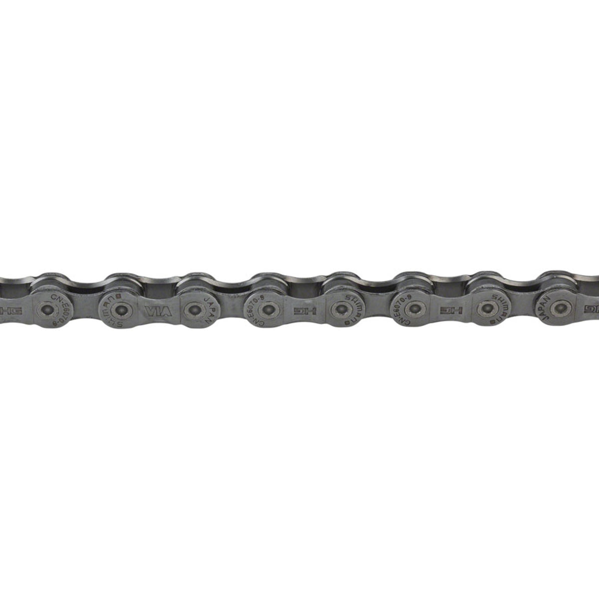 STEPS CN-E6070-9 Ebike Chain - 9-Speed, Gray, Gray