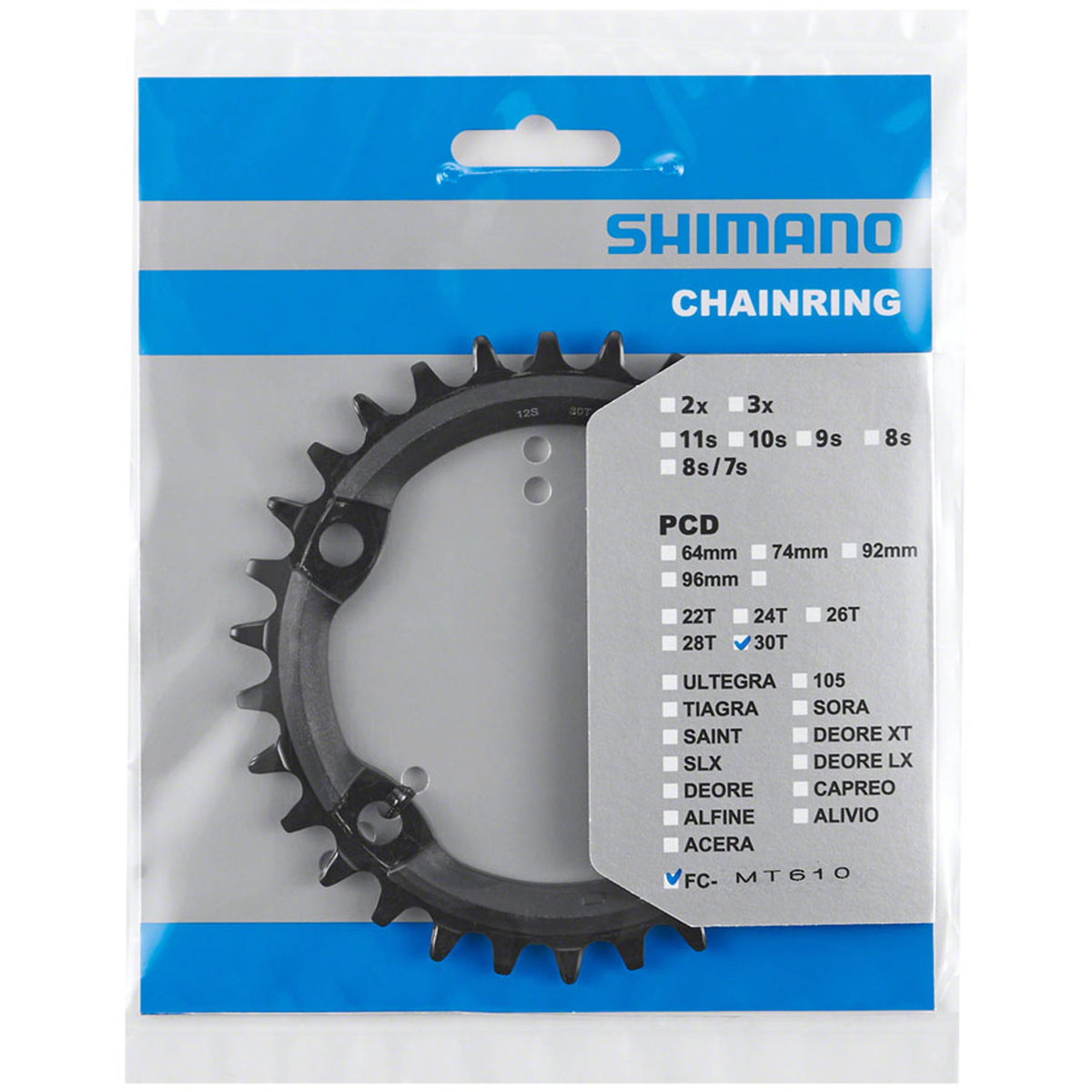 FC-MT610 12-Speed Chainrings