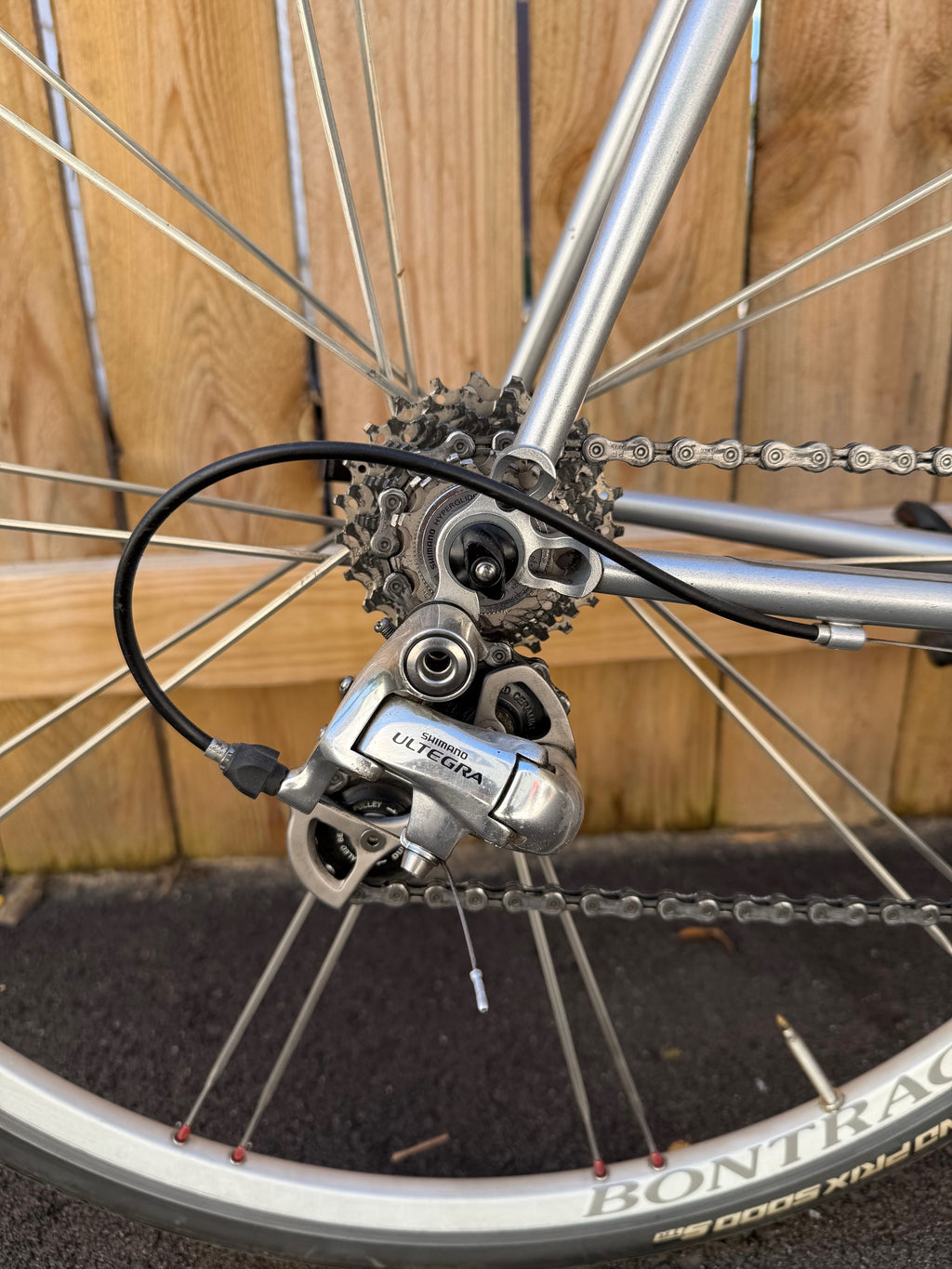 Pre-Owned - SEROTTA 54cm Custom Road White/Silver Fade