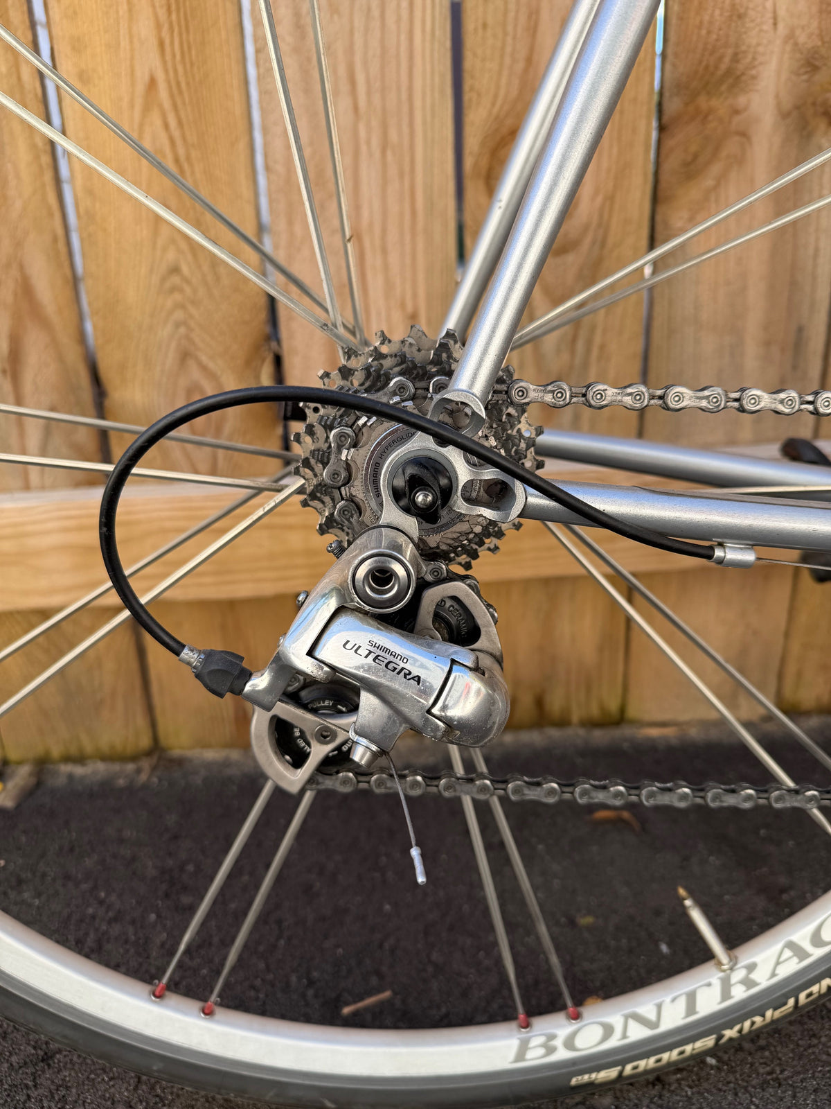 Pre-Owned - SEROTTA 54cm Custom Road White/Silver Fade