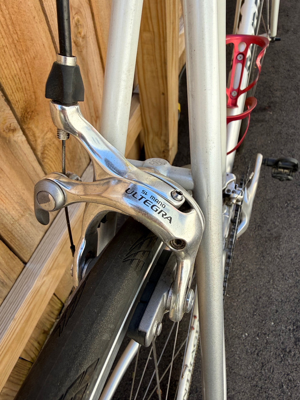 Pre-Owned - SEROTTA 54cm Custom Road White/Silver Fade