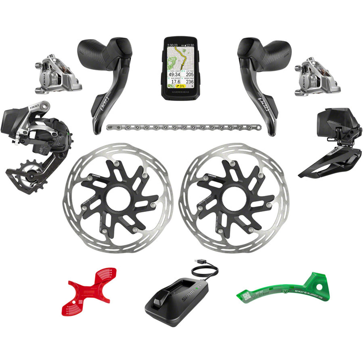 RED eTap AXS Electronic Groupset E1