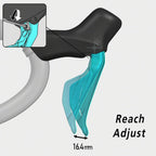 105 ST-R7170 Di2 Shift/Brake Lever with BR-R7170 Disc Brake Caliper
