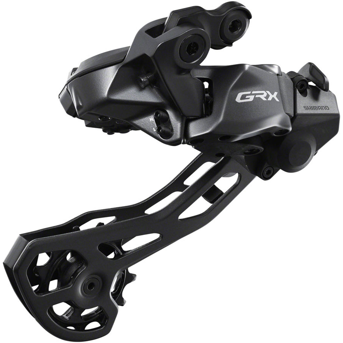 GRX RD-RX825 Di2 Rear Derailleur - 12-Speed, Long Cage, With Clutch, For 2x, Black