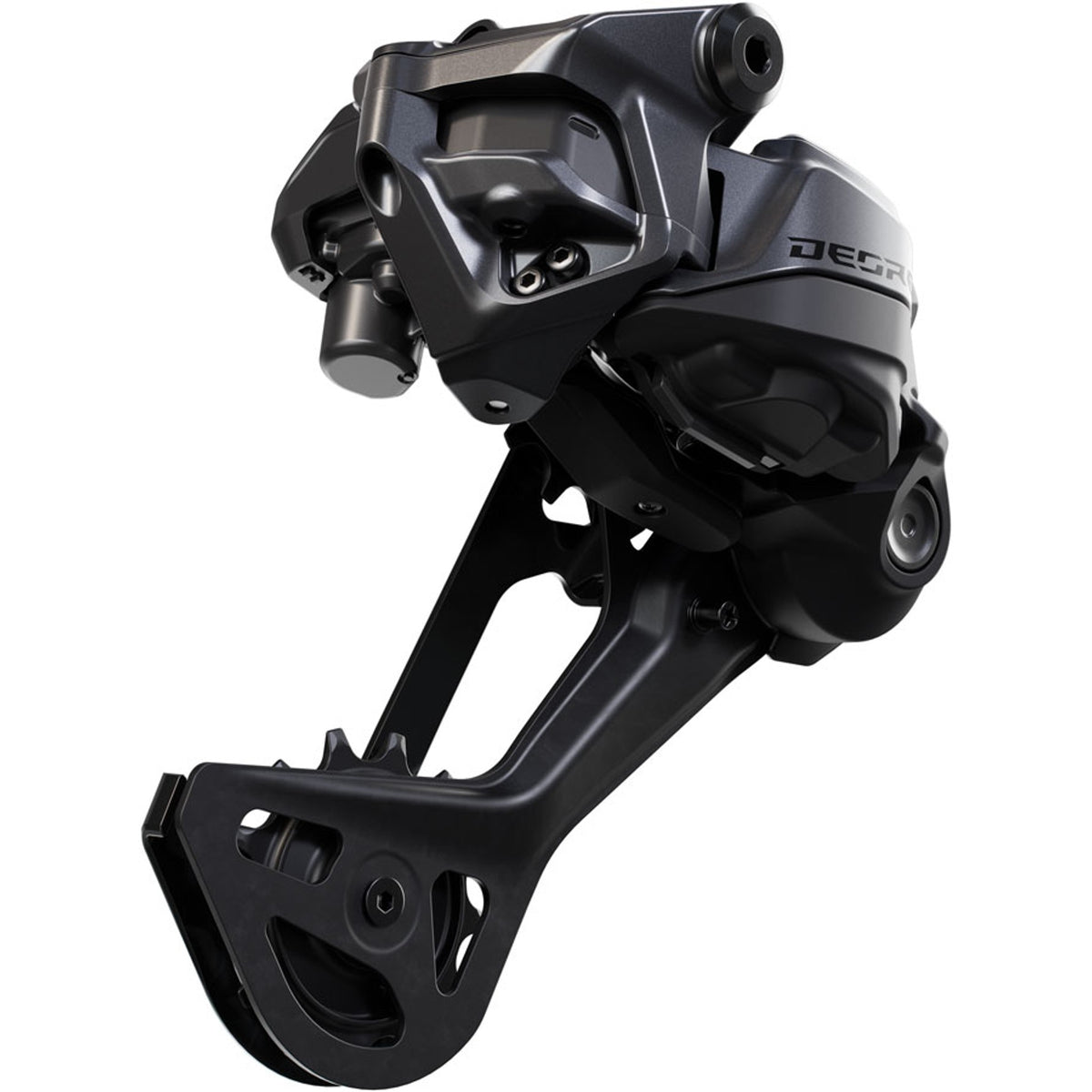 Deore RD-M6250-SGS Di2 Wireless Rear Derailleur - 12-Speed, Long Cage, Shadow ES, Black/Gray