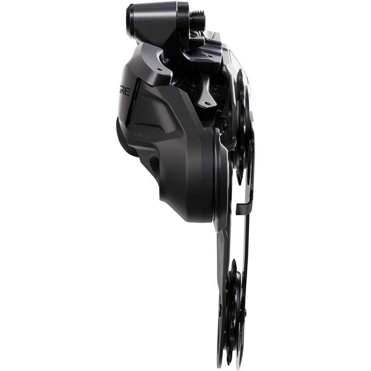 Deore RD-M6250-SGS Di2 Wireless Rear Derailleur - 12-Speed, Long Cage, Shadow ES, Black/Gray