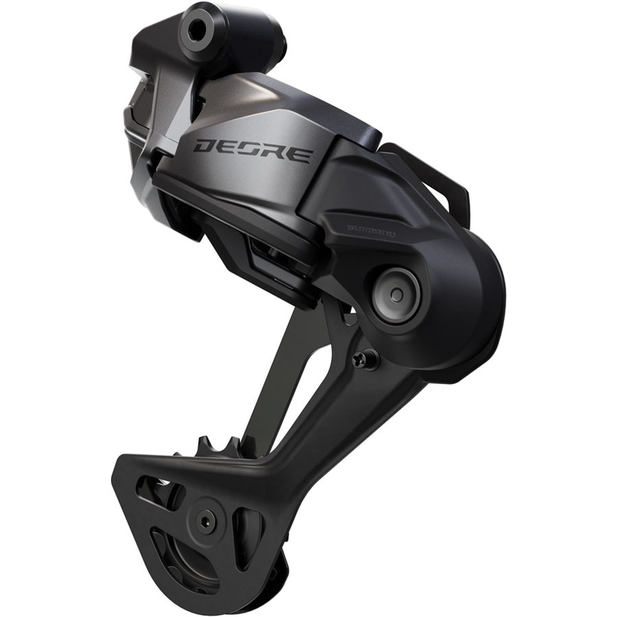 Deore RD-M6260-11L Di2 Rear Derailleur - 11-Speed, Long Cage, Shadow ES, Wired Power, For E-Bike Only, Black/Gray