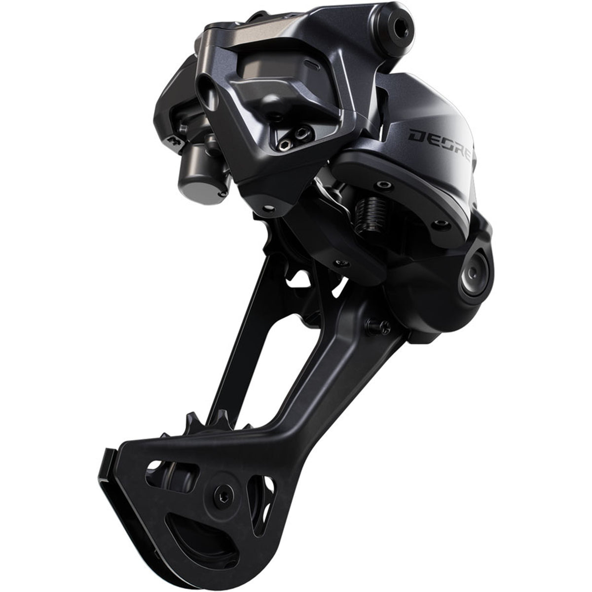Deore RD-M6260-12 Di2 Rear Derailleur - 12-Speed, Long Cage, Shadow ES, Wired Power, For E-Bike Only, Black/Gray