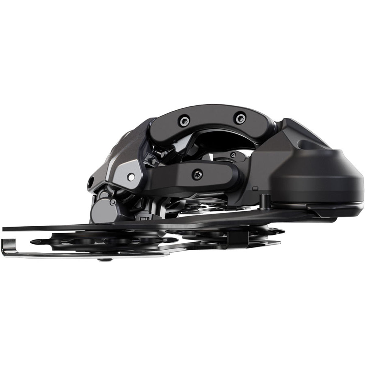 Deore RD-M6260-12 Di2 Rear Derailleur - 12-Speed, Long Cage, Shadow ES, Wired Power, For E-Bike Only, Black/Gray