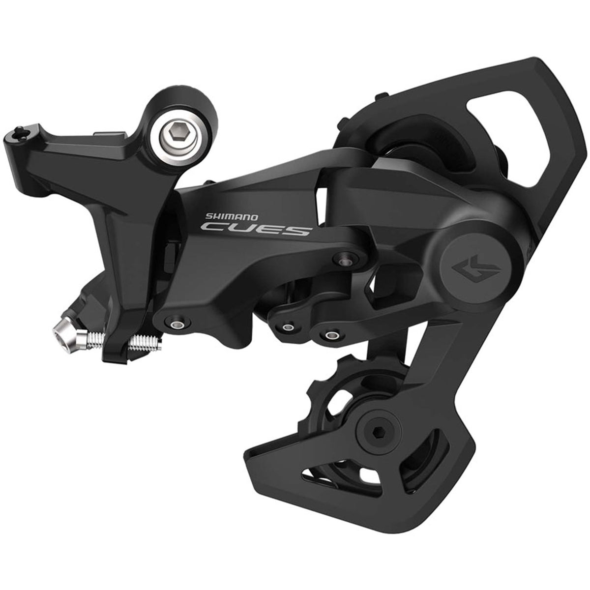CUES RD-U4010 Rear Derailleur - 9/10-Speed, Shadow Design, Direct Attach, Short Cage, Black
