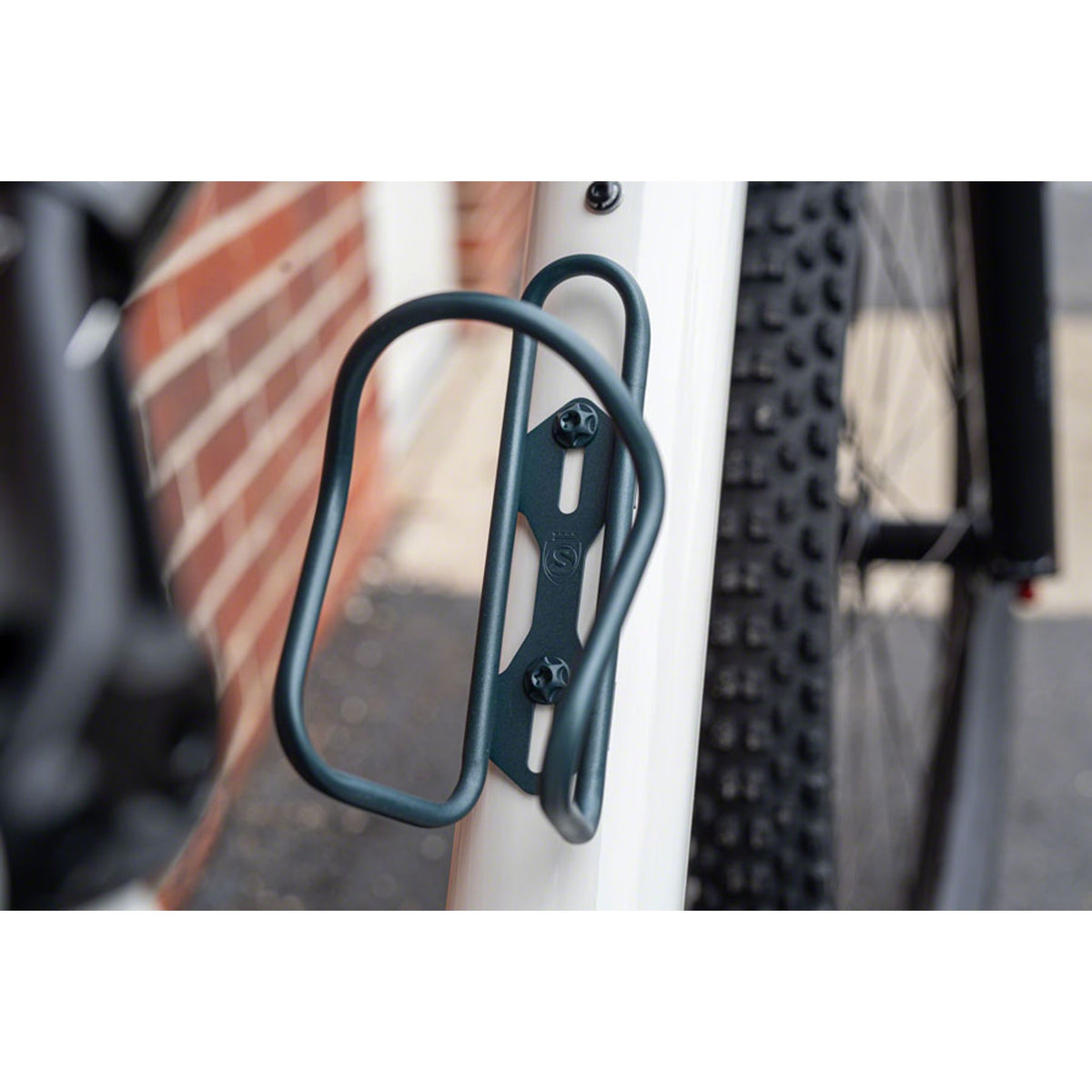 Anodized Titanium Bottle Cage