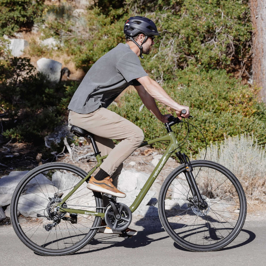 Barron Plus Comfort Hybrid Bike - 21 Speed